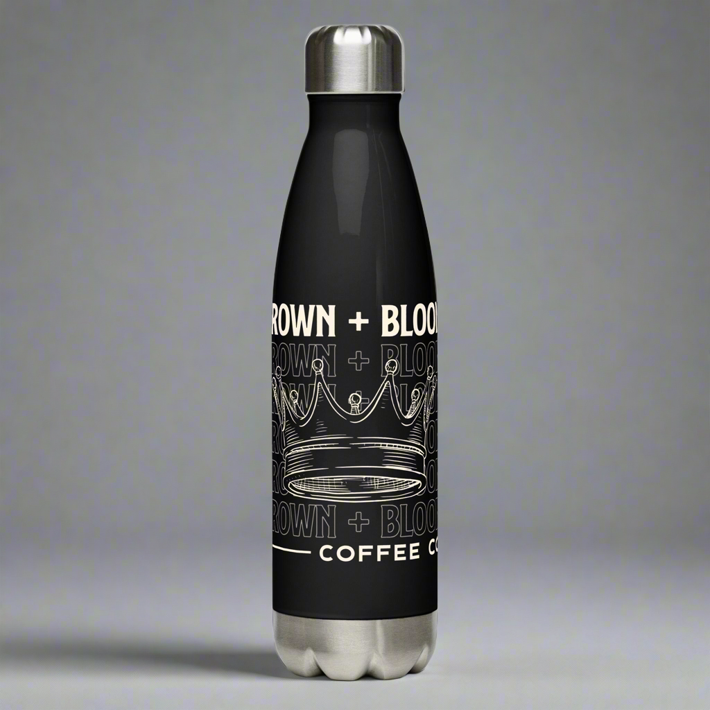 Stainless steel water bottle