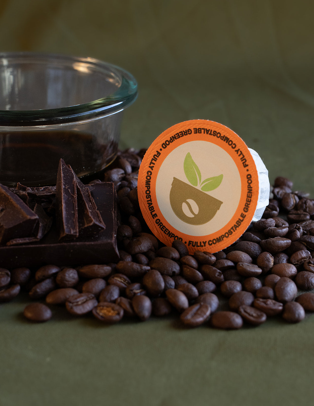 The Crown Jewel Compostable Green Pods