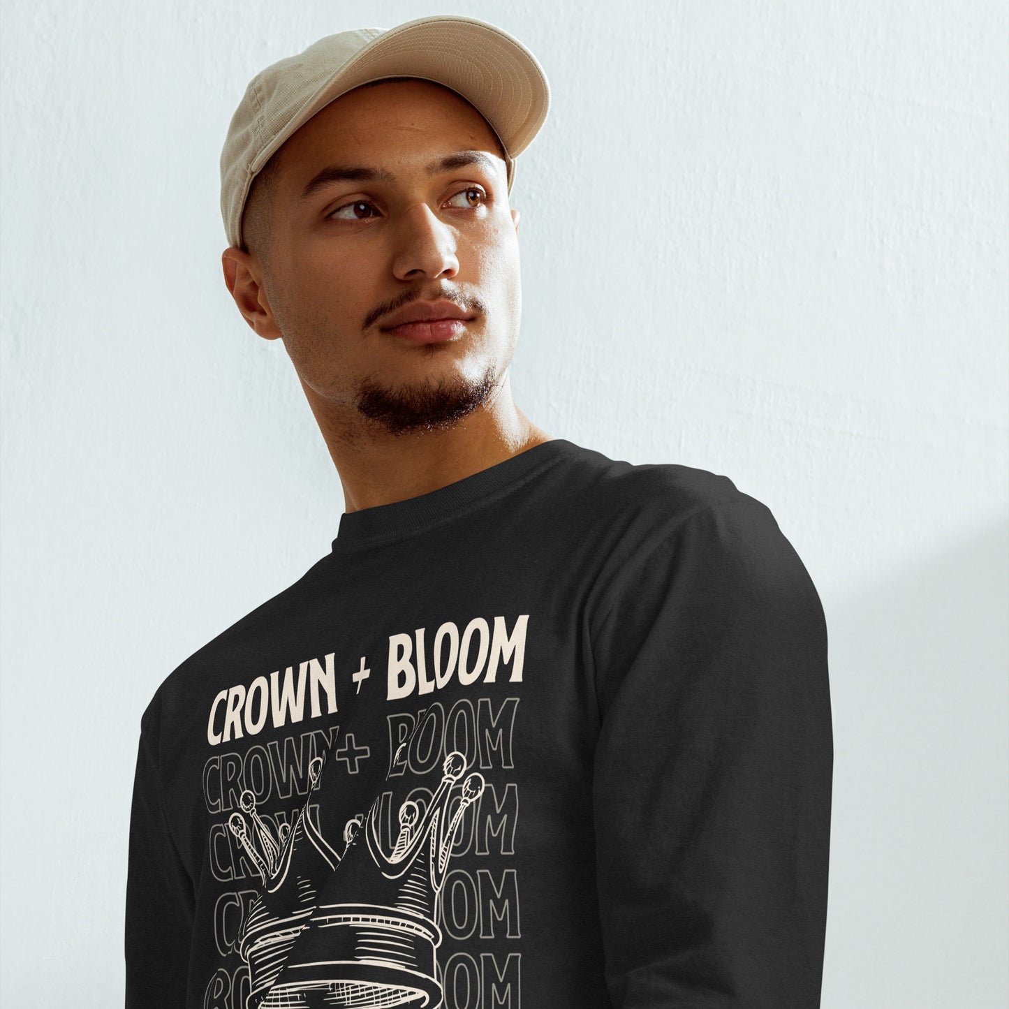 C+B Multi Logo Long-Sleeve Shirt