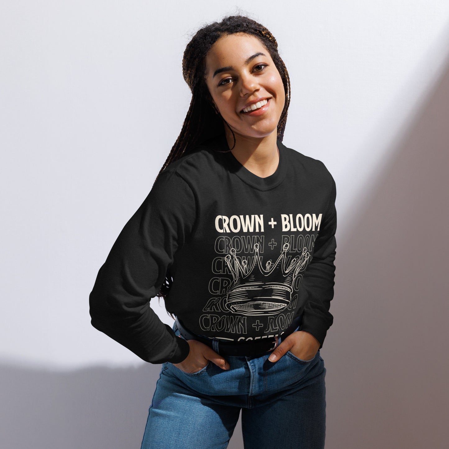 C+B Multi Logo Long-Sleeve Shirt