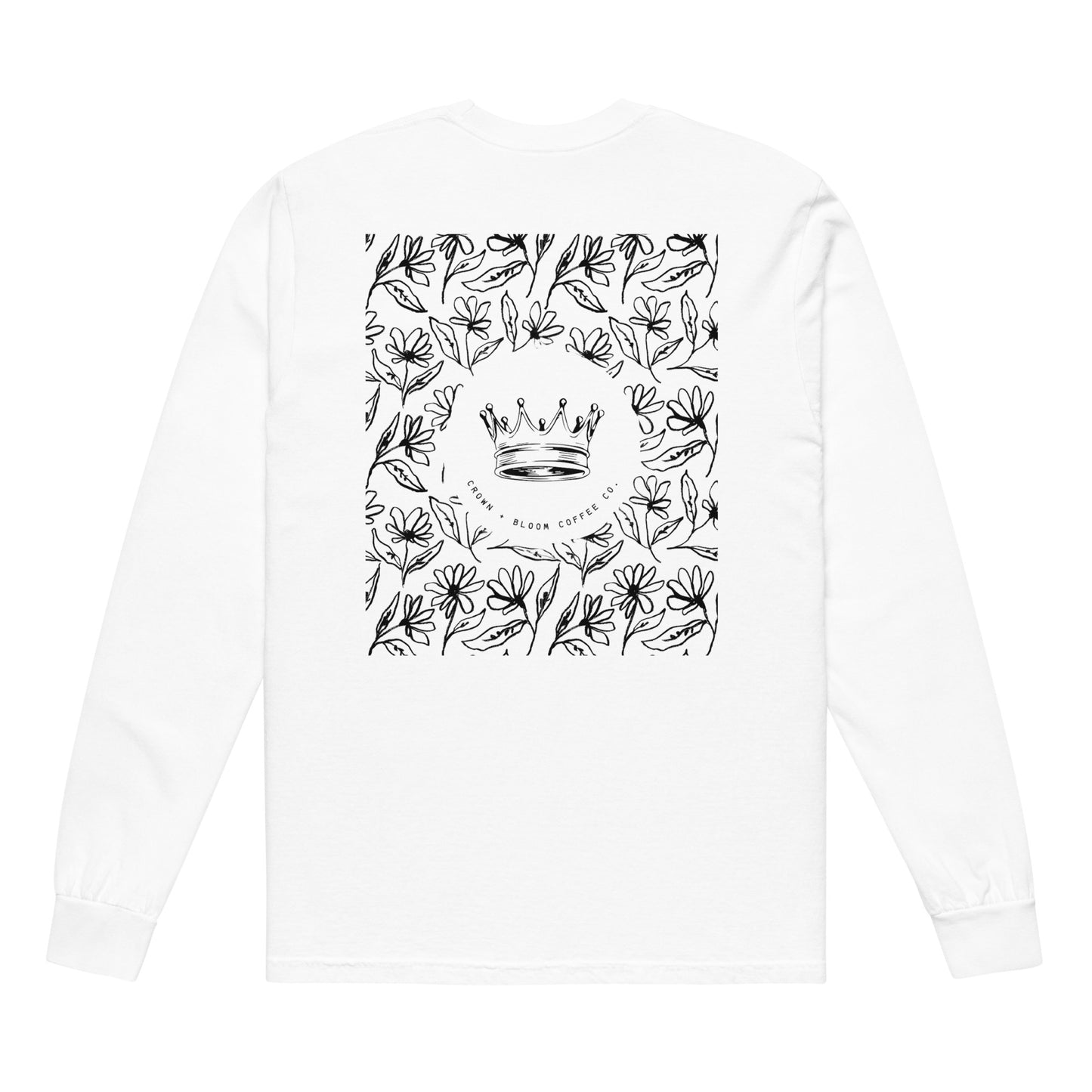 BW Floral Long-Sleeve Shirt